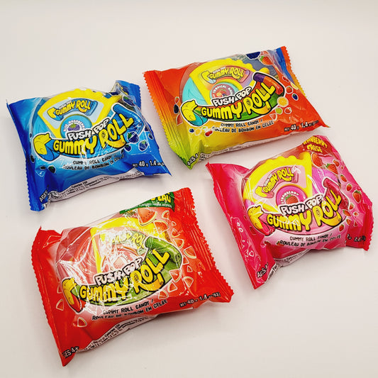 Push Pop Gummy Roll - Sugar Rushed