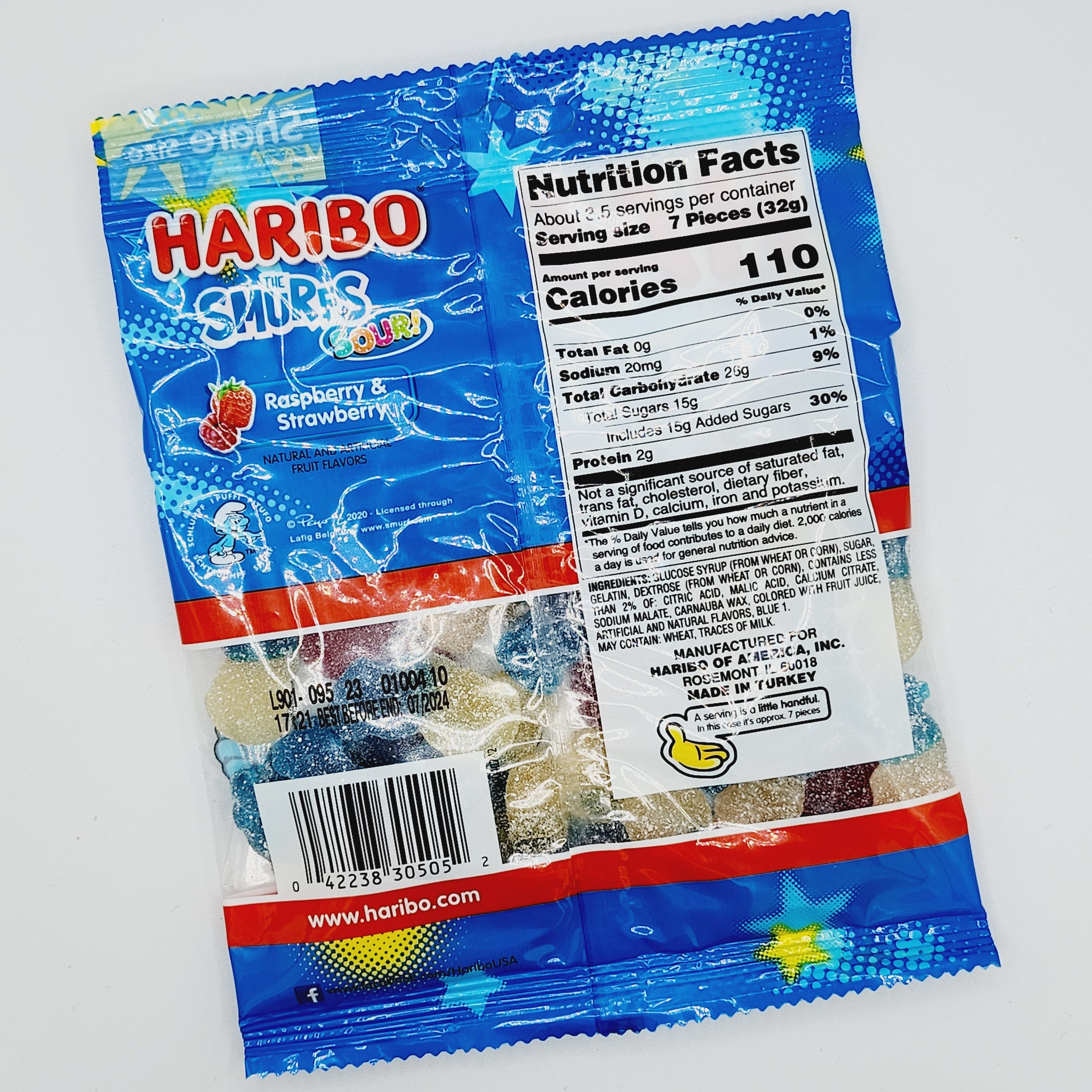 Haribo - The SMURFS (Sour) - Sugar Rushed