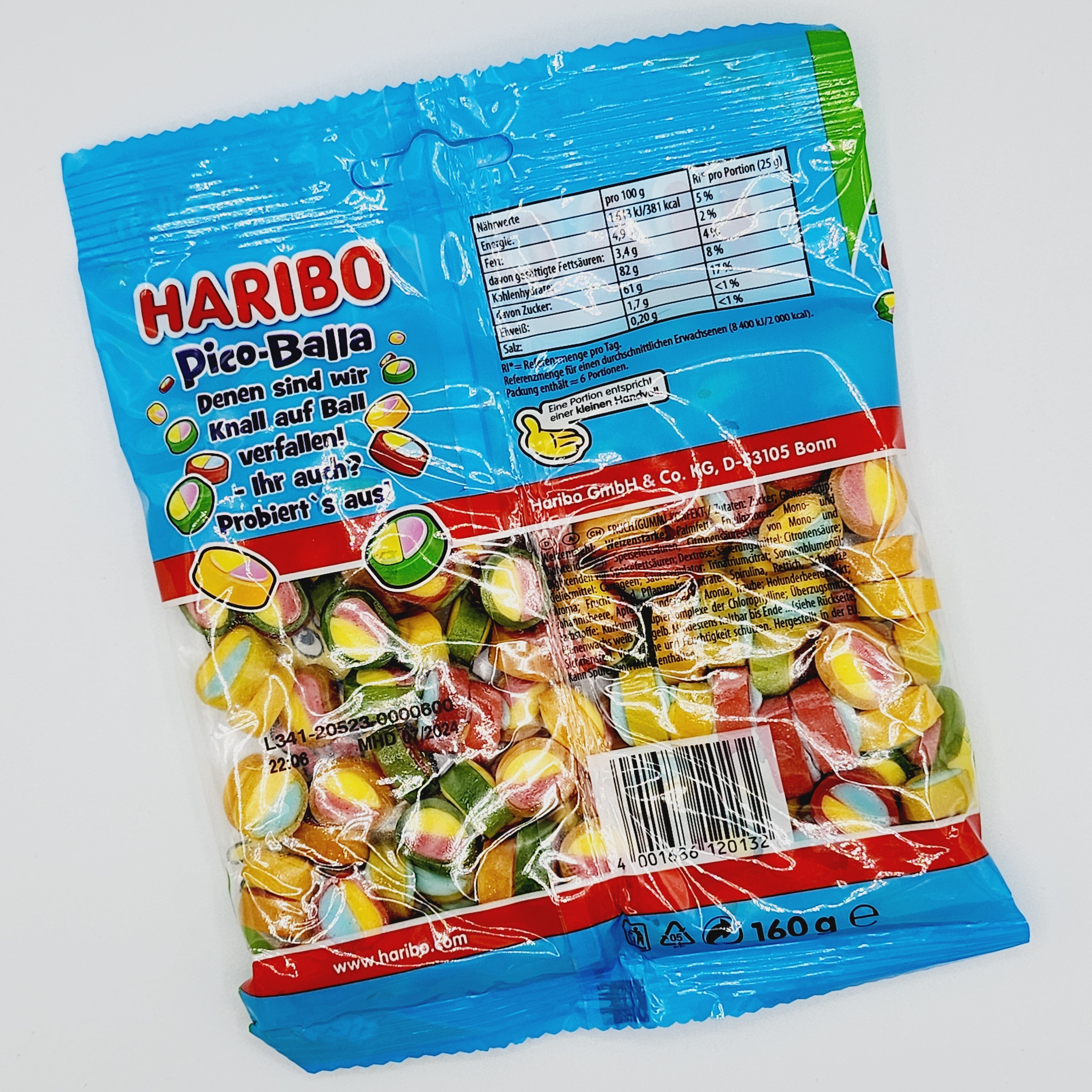 Haribo - Pico Balla (Veggie) - Sugar Rushed