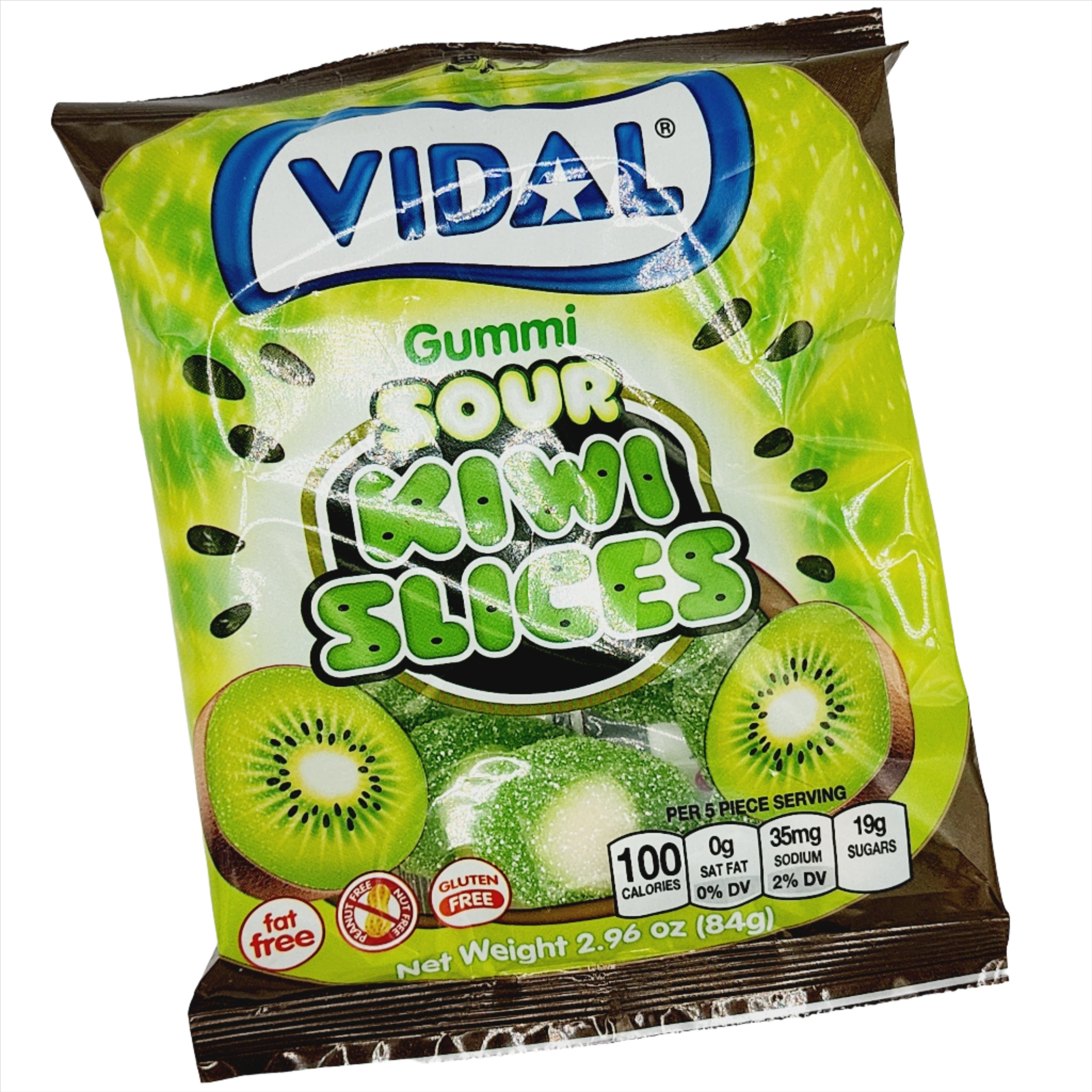 VIDAL - Sour Kiwi Slices - Sugar Rushed