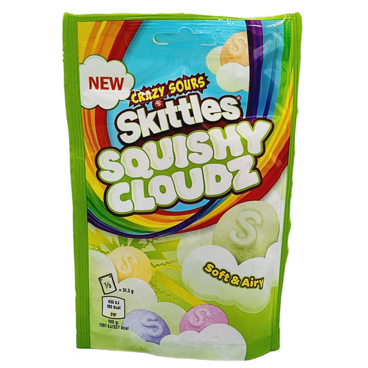 Skittles Chewies - Squishy Cloudz Crazy Sours - Sugar Rushed