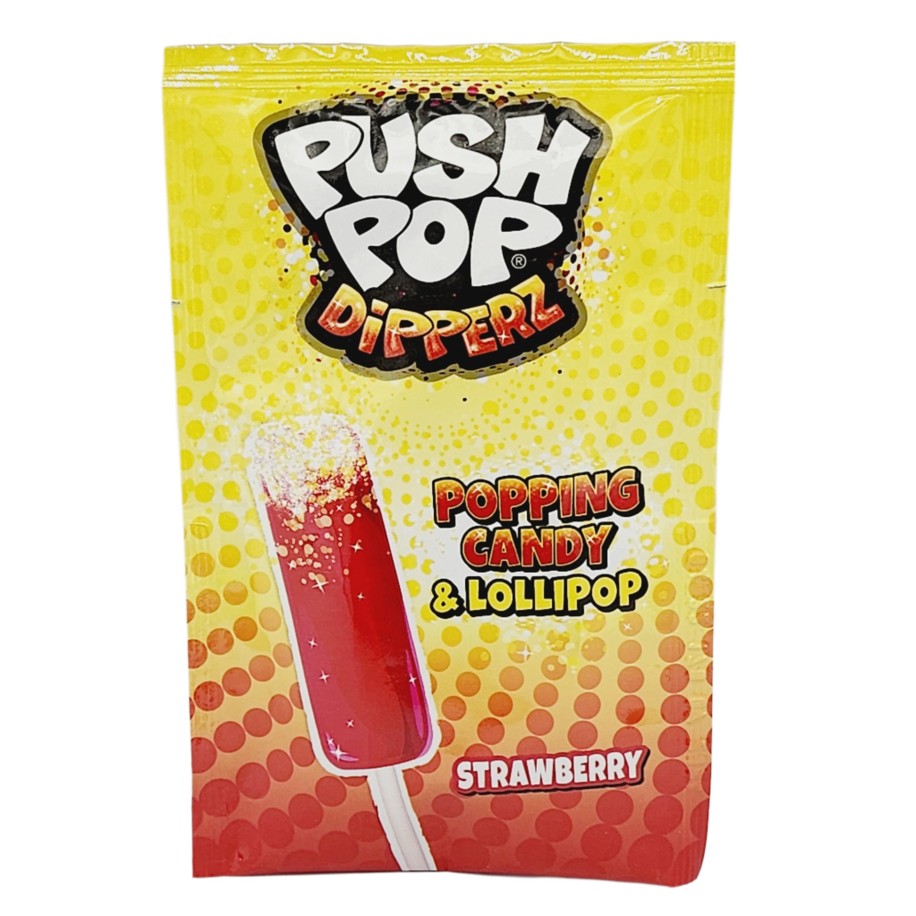 Push Pop Dipperz - Strawberry - Sugar Rushed