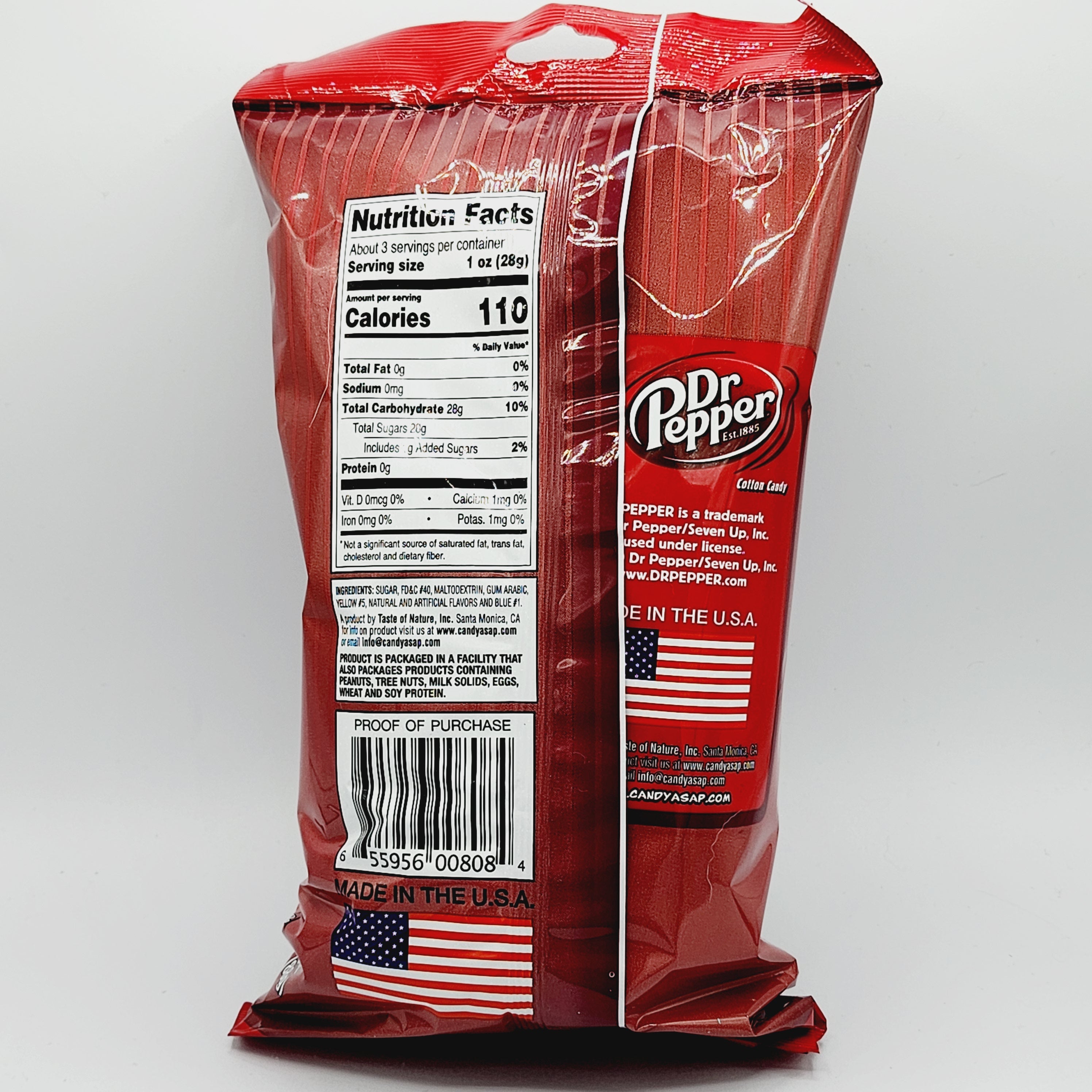 Dr.Pepper Cotton Candy (88g) - Sugar Rushed
