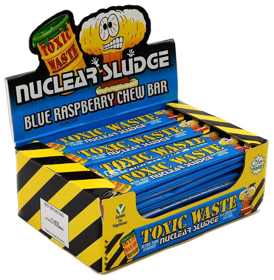 Toxic Waste Chew Bar (Blue Raspberry) - Sugar Rushed