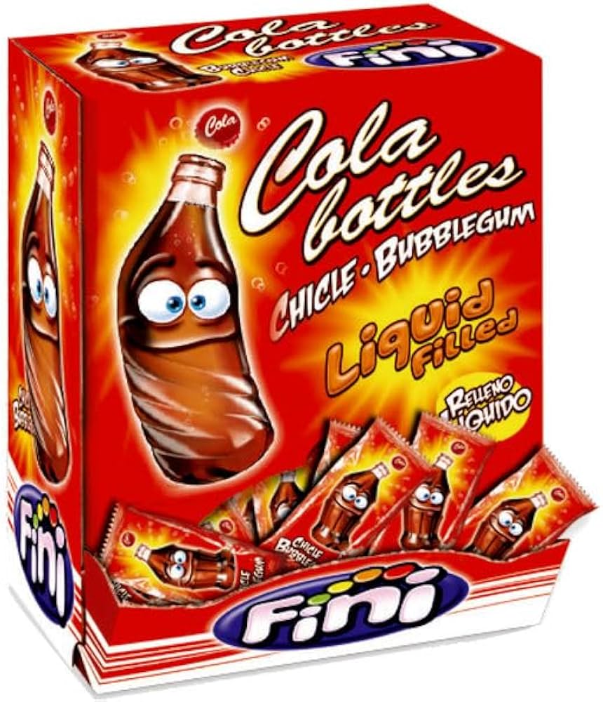 Fini Cola Bottle Bubblegum - Sugar Rushed