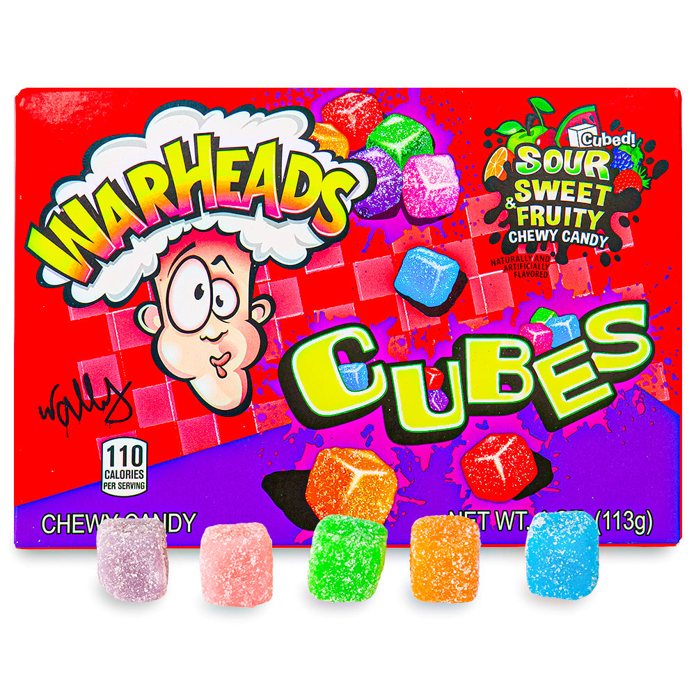 Warheads Cubes Theatre Box - Sugar Rushed