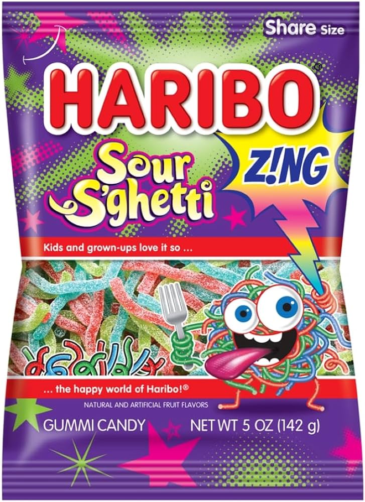 Haribo - Sour S'ghetti - Sugar Rushed
