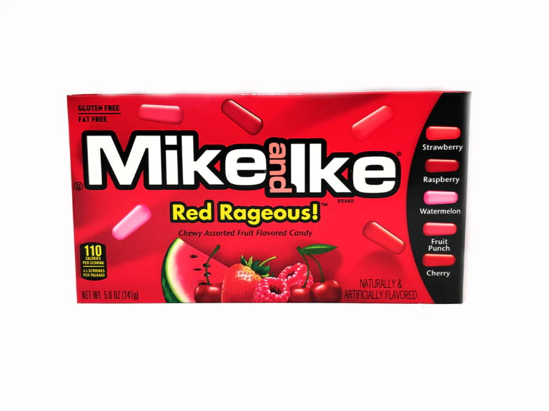Mike & Ike Red Rageous - Sugar Rushed