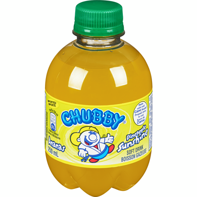 Chubby Soda - Pineapple Sunshine - Sugar Rushed