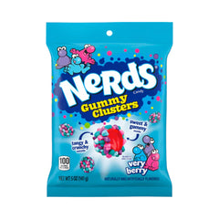 Nerds Gummy Clusters Peg Bag (Very Berry) - Sugar Rushed