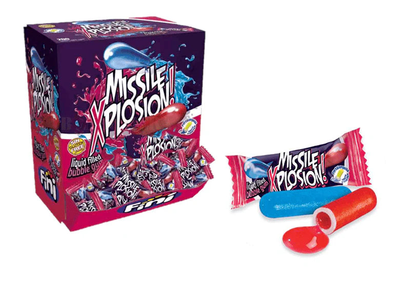 Fini Missile Explosion Bubblegum - Sugar Rushed