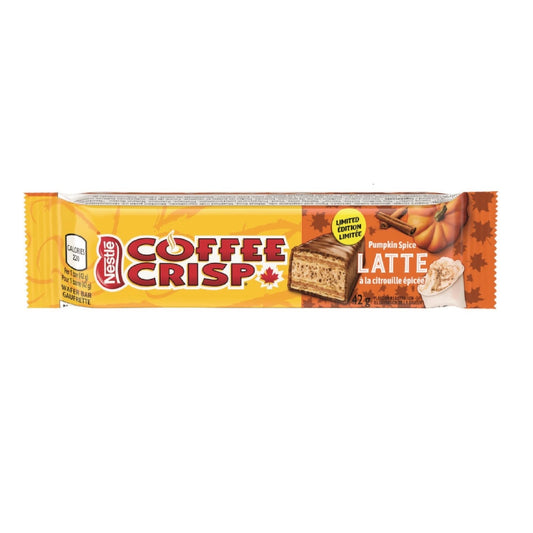 Coffee Crisp Bar (Pumpkin Spice Latte) - Sugar Rushed 