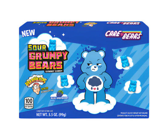 Warheads Sour Grumpy Bears Theatre Box - Sugar Rushed 