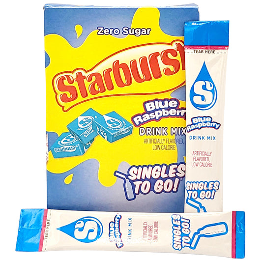 Starburst Drink Mix (Blue Raspberry) - Sugar Rushed 