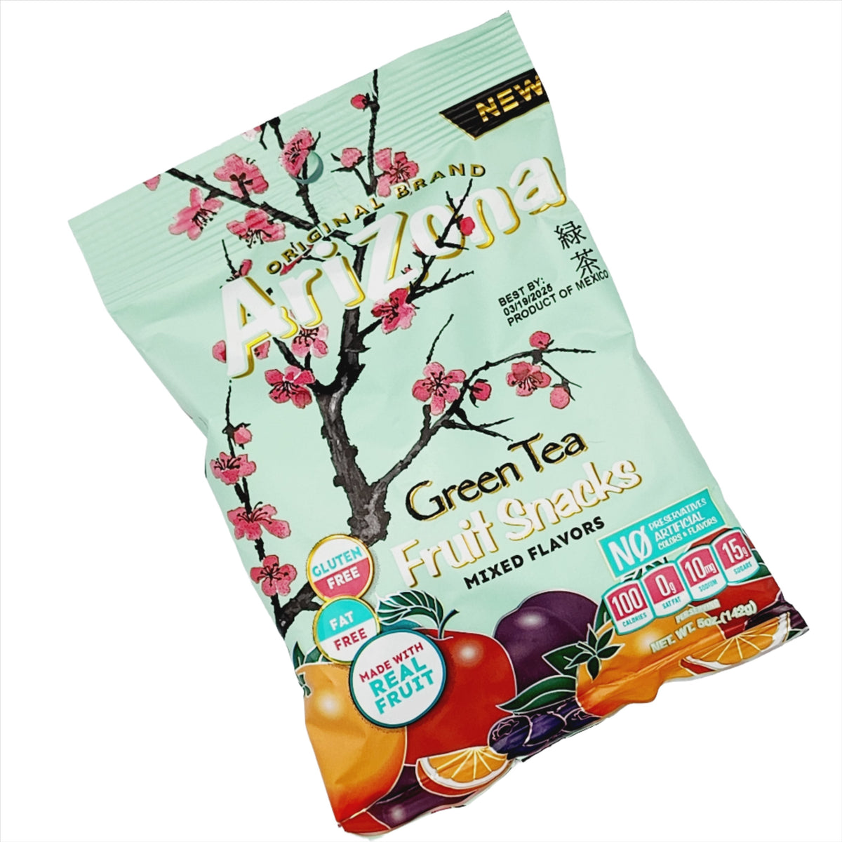 Arizona - Green Tea Fruit Snack - Sugar Rushed 