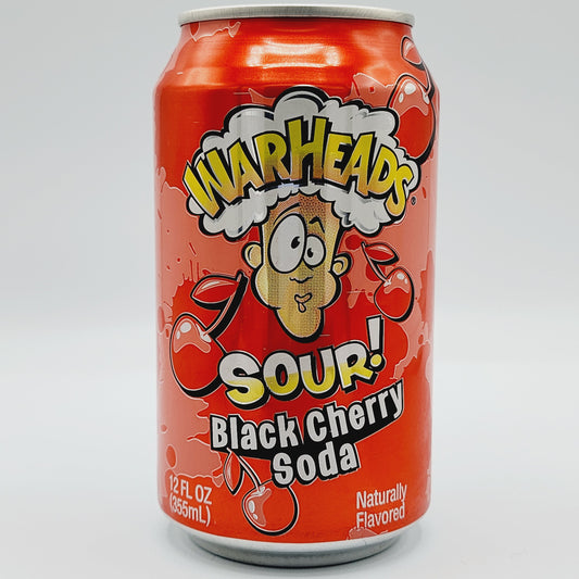 Warheads Sour Soda (Black Cherry) - Sugar Rushed 