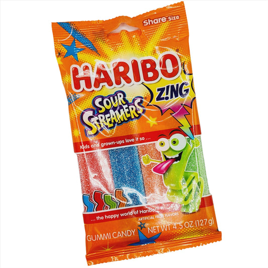 Haribo - Sour Streamers - Sugar Rushed 