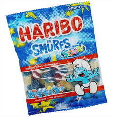 Haribo - The SMURFS (Sour) - Sugar Rushed 