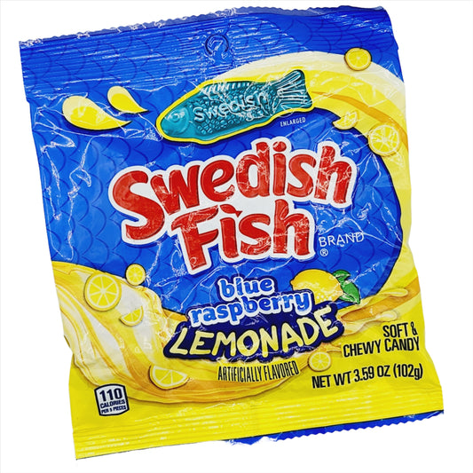 Swedish Fish (blue raspberry LEMONADE) - Sugar Rushed 