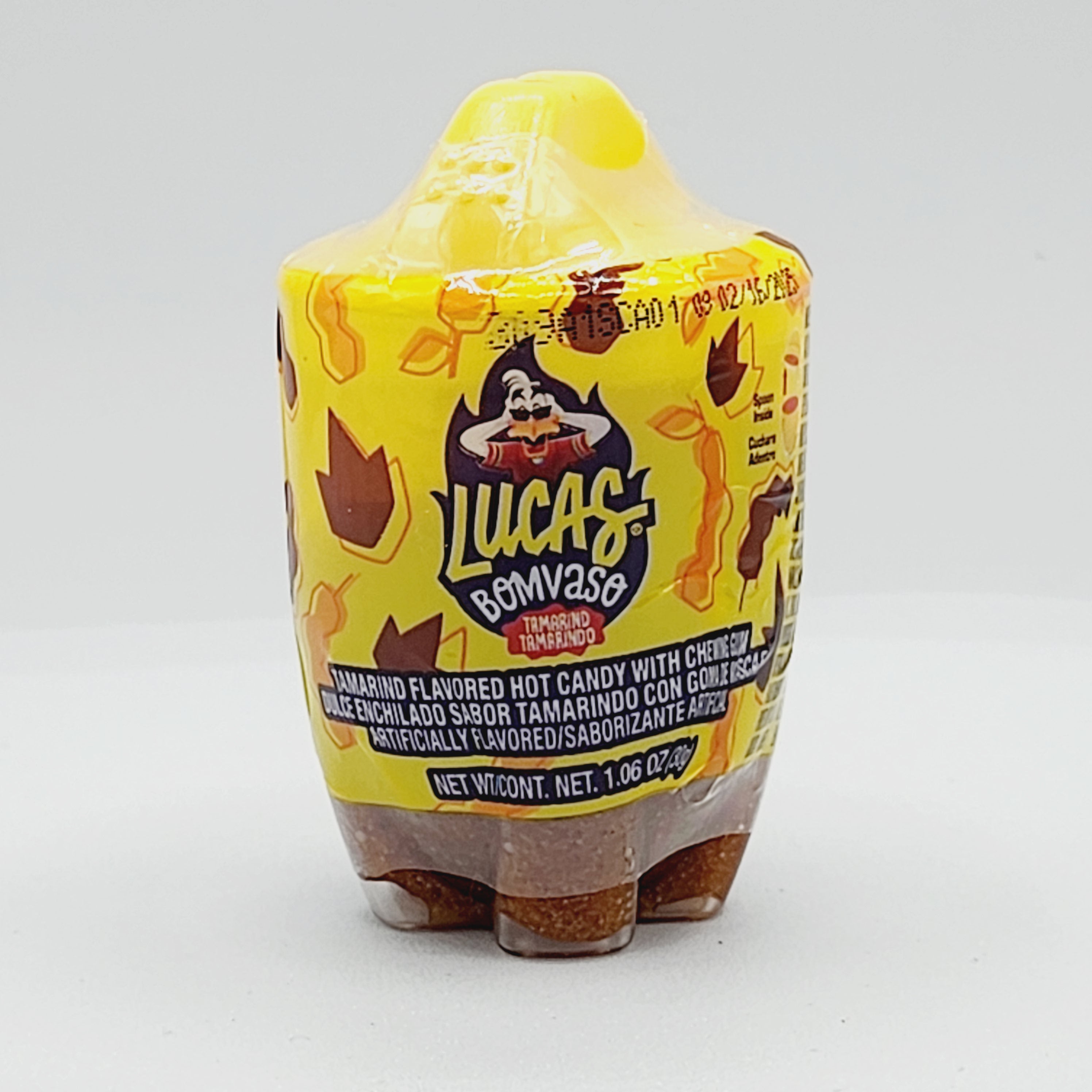 LUCAS Bomvaso - Gum & Tamarind Hot Candy - Sugar Rushed 