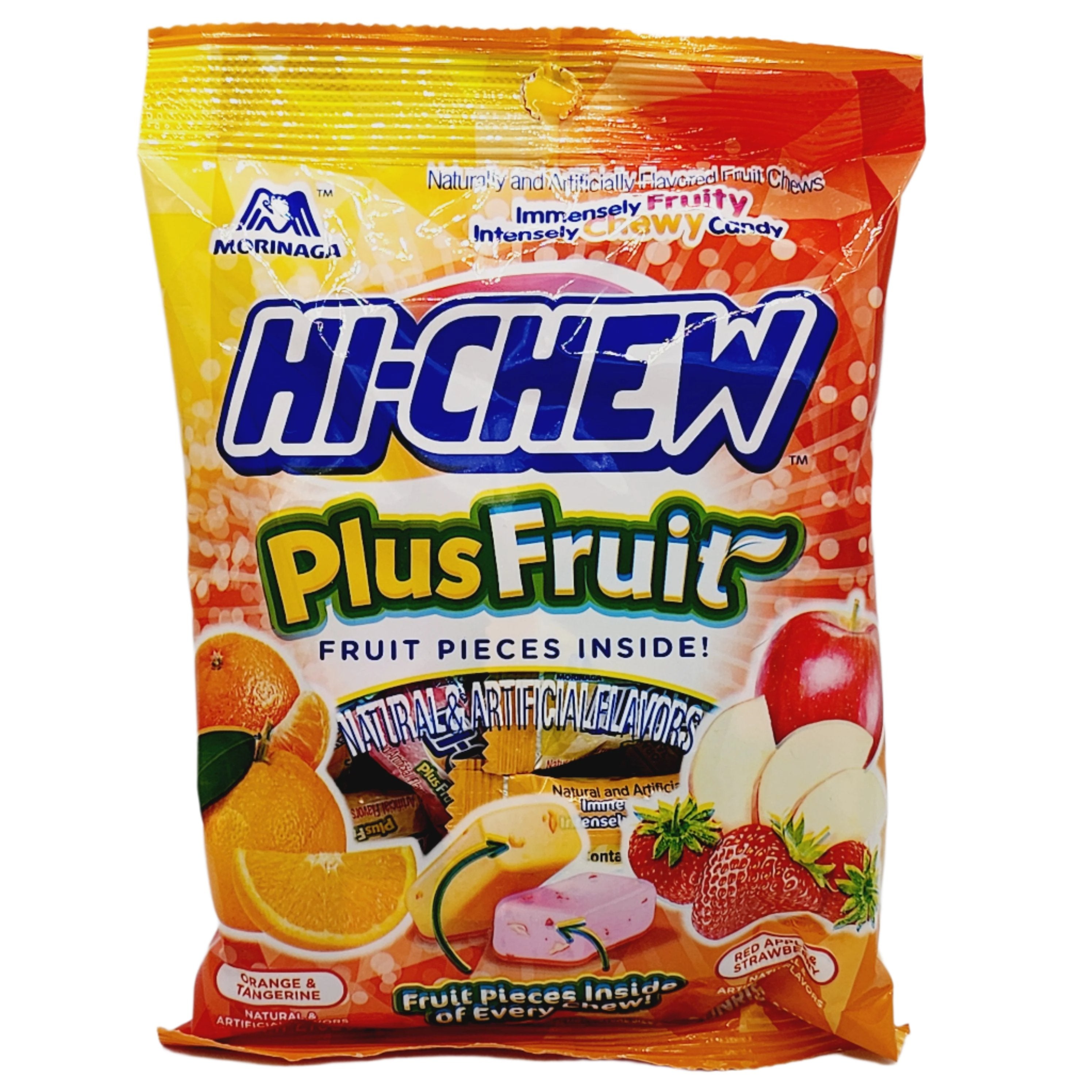 Hi-Chew PlusFruit (Fruit Pieces Inside!) Mix - Sugar Rushed 