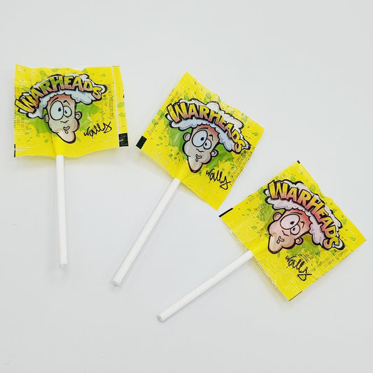 Warheads Lollipops Assorted - Sugar Rushed 