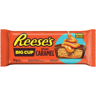 Reese's Caramel BIG CUP (KING Size) - Sugar Rushed 