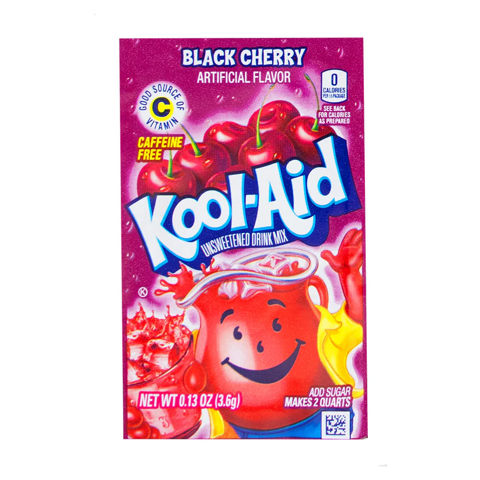 Kool-Aid Black Cherry Drink Mix - Sugar Rushed 