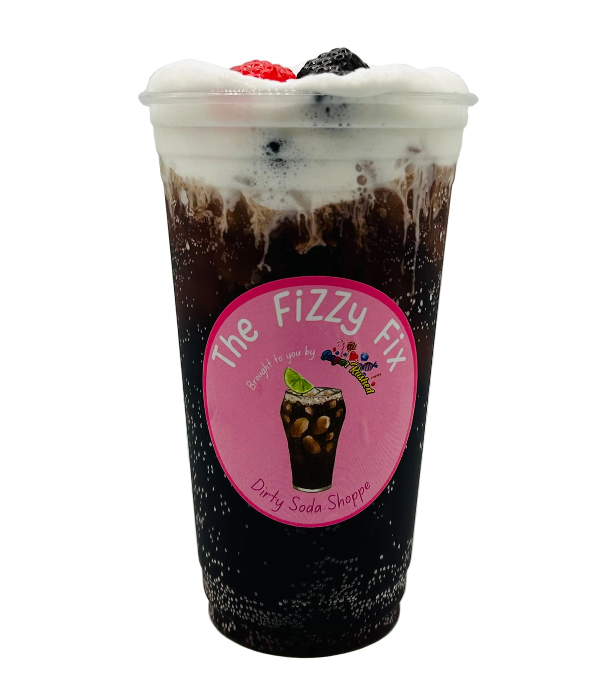 NEW! Berry Blast 🍓+ Vanilla Sweet Cream Cold Foam+ Wild Berry Gummies