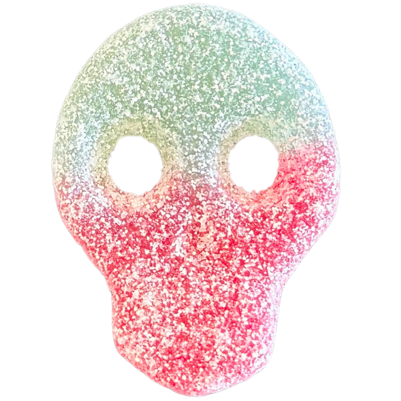 Swedish Sour Watermelon Skulls - Sugar Rushed 