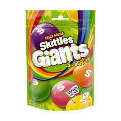 Skittles GIANTS Crazy Sours - Sugar Rushed 