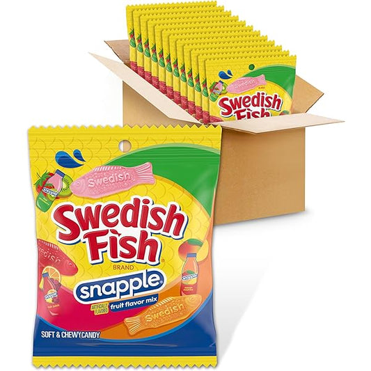 Swedish Fish SNAPPLE Peg Bag - Sugar Rushed 