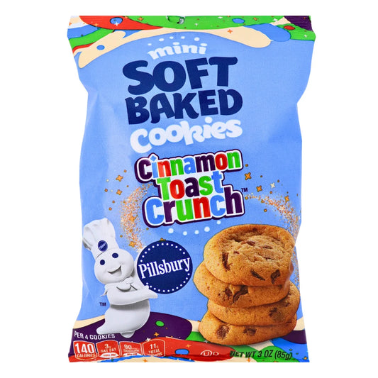 Pillsbury Mini Soft Baked Cookies Cinnamon Toast Crunch - Sugar Rushed 