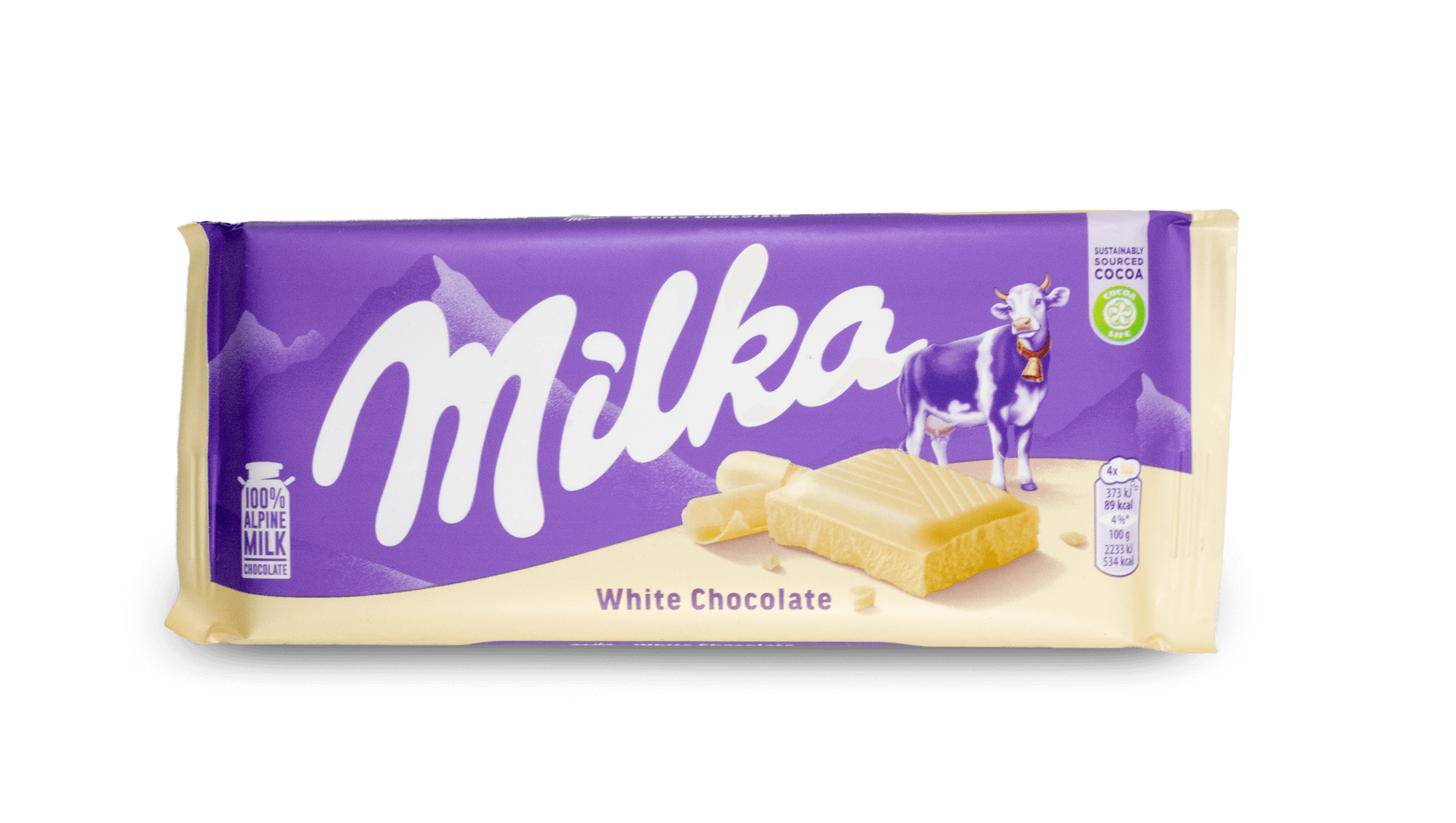 Milka White Chocolate Bar - Sugar Rushed 