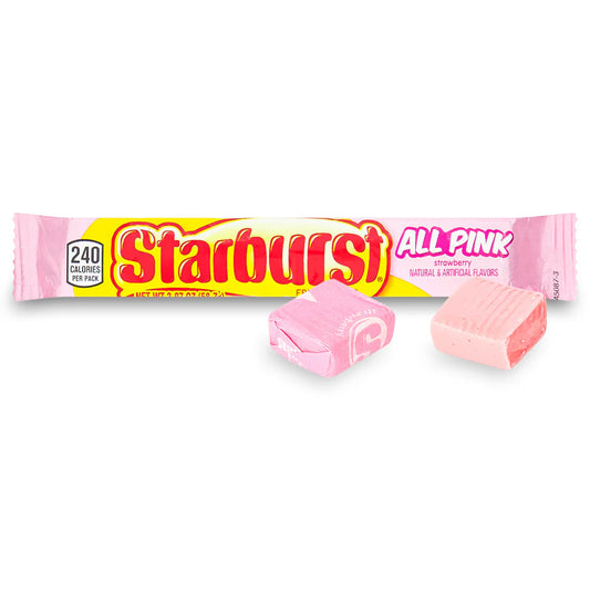 Starburst All Pink Fruit Chews - Sugar Rushed 