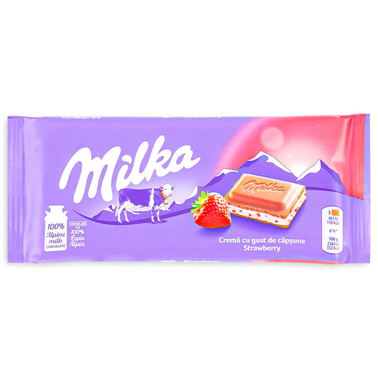 Milka Strawberry Bar - Sugar Rushed 
