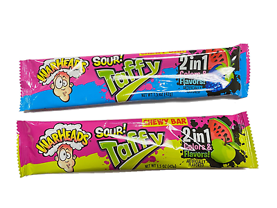 Warheads 2n1 Taffy Bar - Sugar Rushed 