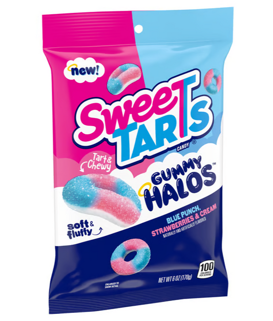 SweeTarts Gummy Halos - Sugar Rushed 