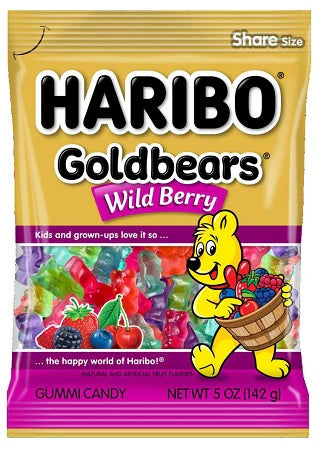 Haribo Gold Bears Wild Berry - Sugar Rushed 