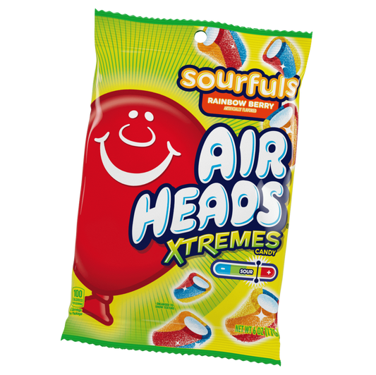 Airheads Xtremes Rainbow Berry - Sourful - Sugar Rushed 