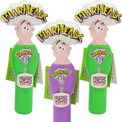 Warheads Push N Twist Candy Pop - Sugar Rushed 