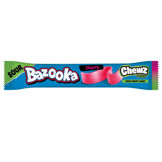 Bazooka Chew Bar Sour Cherry - Sugar Rushed 
