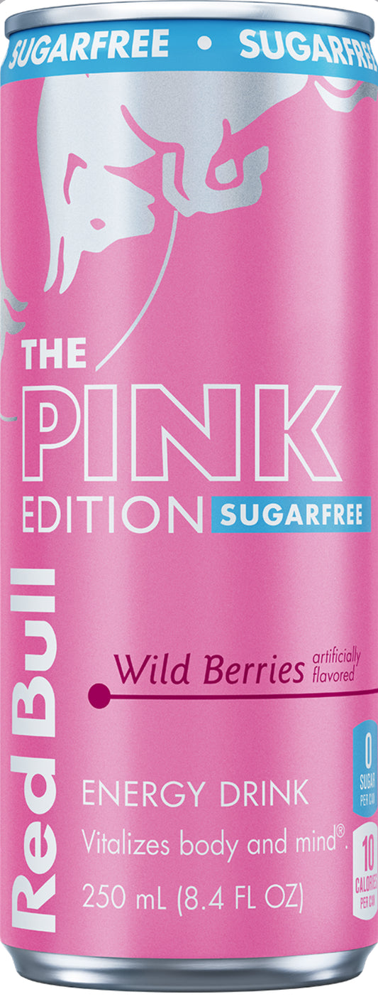 RED BULL WILD BERRY SF - Sugar Rushed 