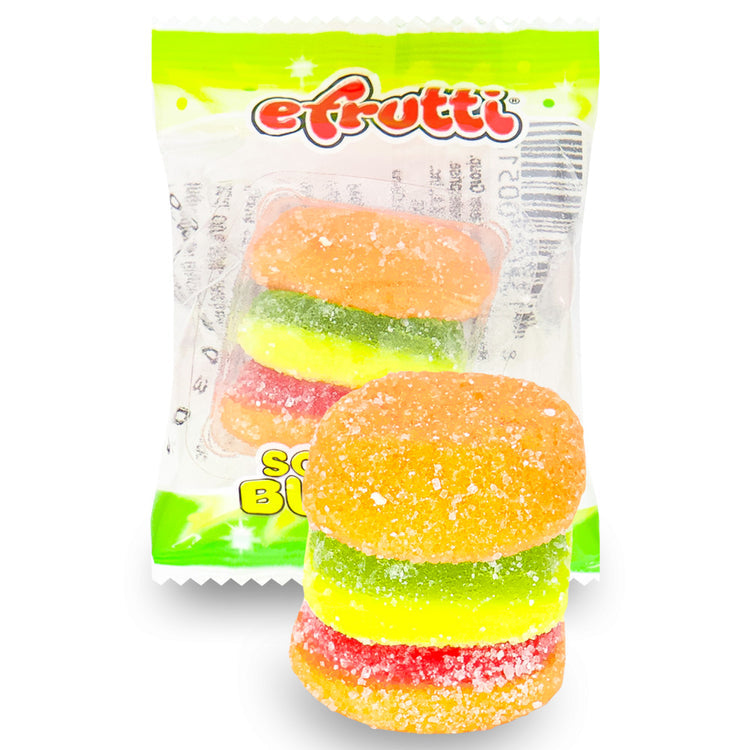 Mini Burger Gummy Sour - Sugar Rushed 