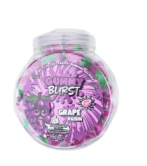Gummy Burst Jelly Filled Gummies Grape 1 ct