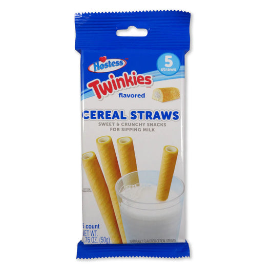 Twinkies Cereal Straws - Sugar Rushed 