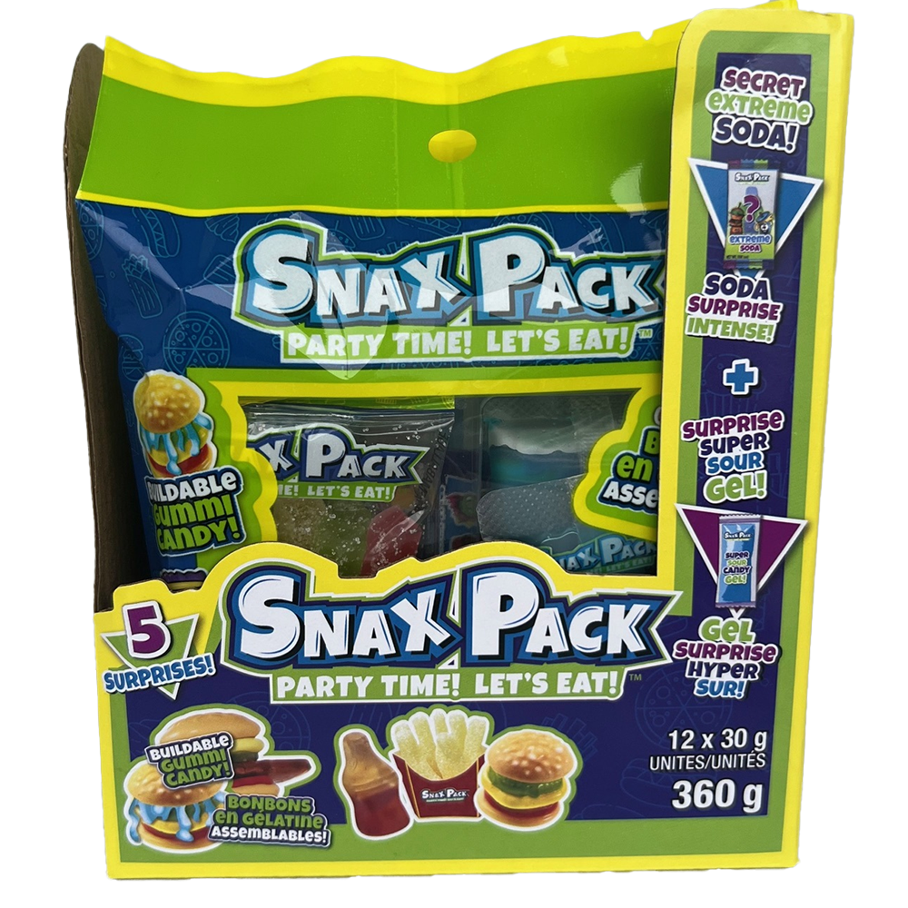 Snax Pack Party Time Surprise Candy 30g