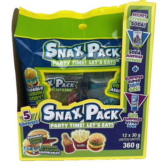 Snax Pack Party Time Surprise Candy 30g