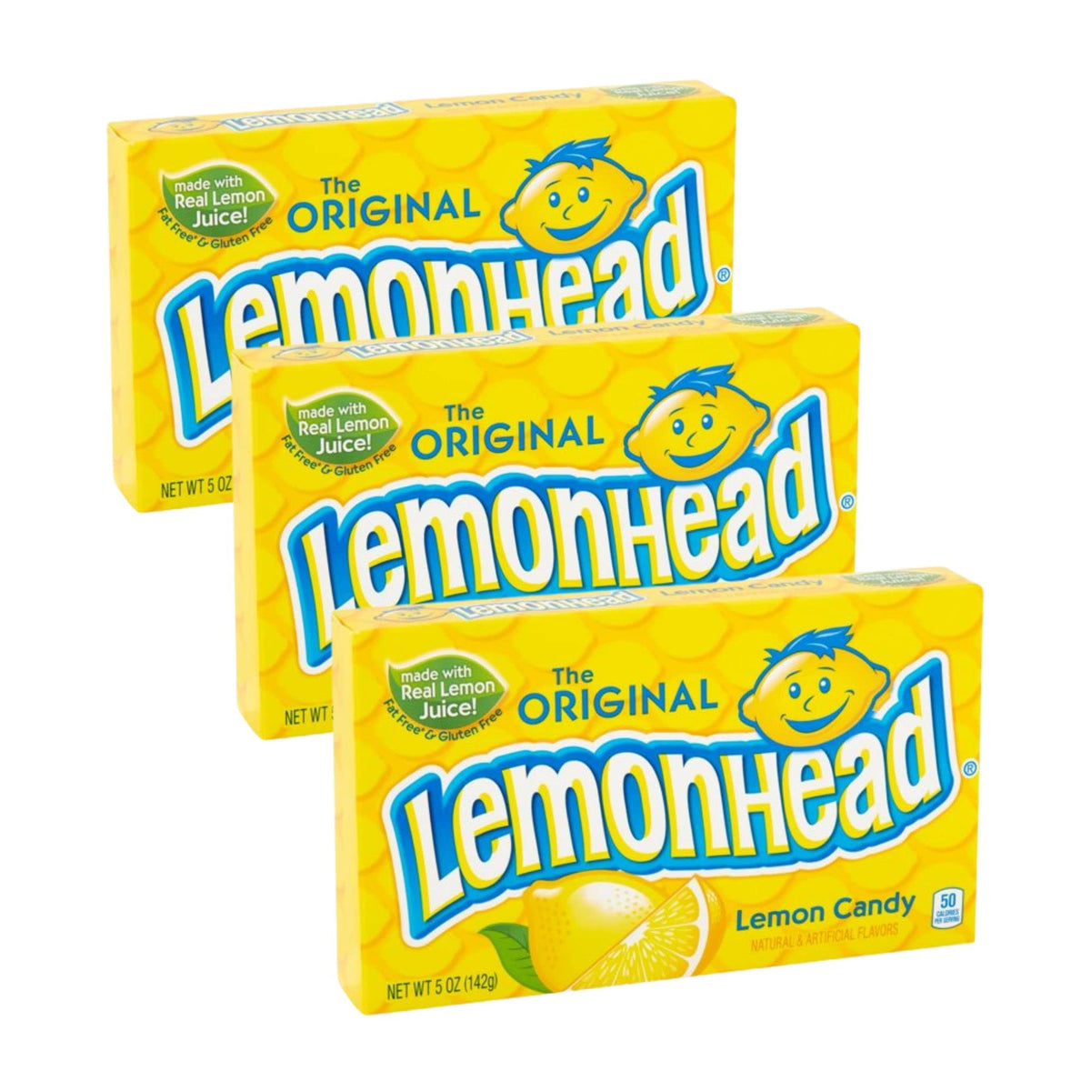 Lemonhead Chewy Box (Original) - Sugar Rushed 