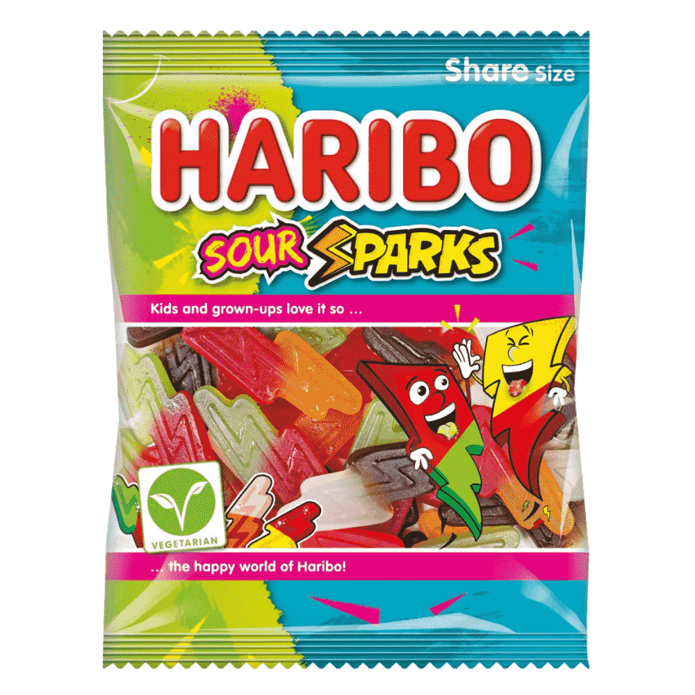 Haribo Sour Sparks - Sugar Rushed 